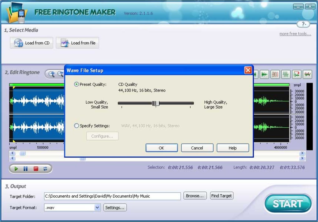 Ringtone maker software free for windows 7 64 bit download